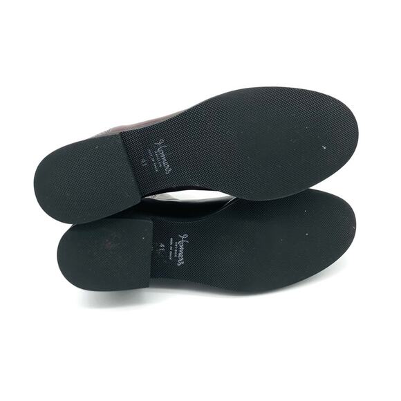 HOMERS Artisan Ribbed Chelsea Leather Ankle Boot Purple 41 - Picture 11 of 13